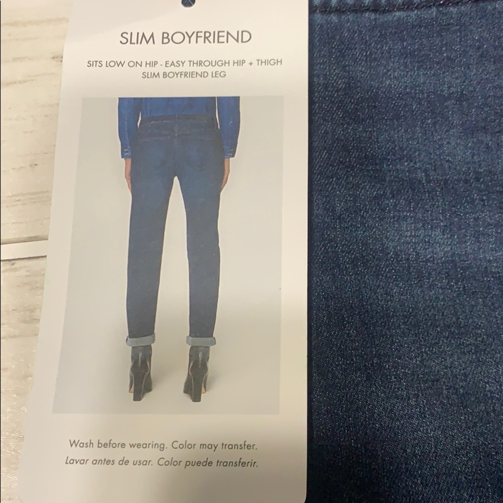 NWT Calvin Klein slim boyfriend inkwell Jeans Sz 2 - Picture 3 of 7